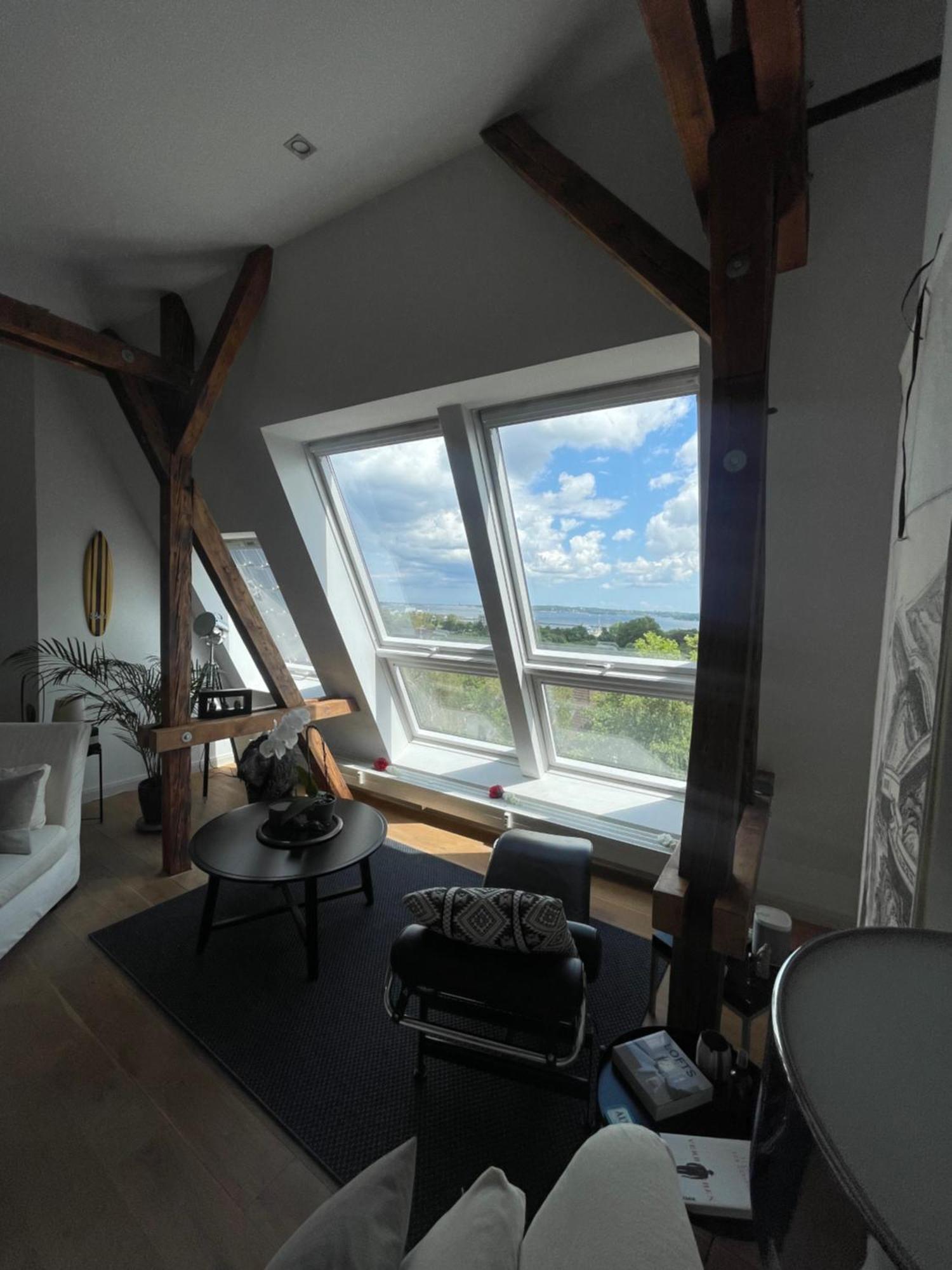 Luxus Penthouse Waterview Lejlighed Kiel Eksteriør billede